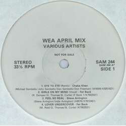 Various WEA April Mix Vinyl LP USED