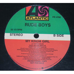 Rude Boys My Kinda Girl USED VINYL 12INCH 33 S RPM PROMO