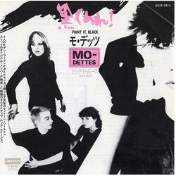 Mo-Dettes Paint It Black USED VINYL 7INCH SINGLE 45 RPM