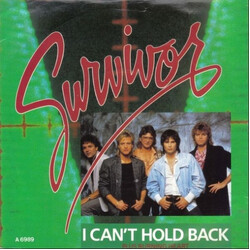 Survivor I Can't Hold Back USED VINYL 7INCH SINGLE 45 RPM
