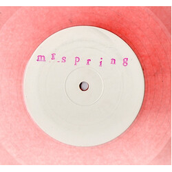 Mr. Spring Blaxx Traxx USED VINYL 12INCH WHITE LABEL 33 S RPM