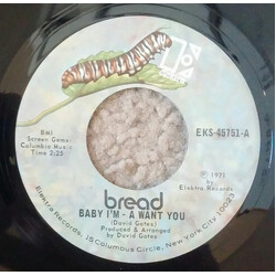 Bread Baby I'm - A Want You USED VINYL 7INCH 45 RPM SINGLE
