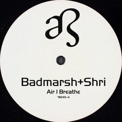 Badmarsh & Shri Air I Breathe USED VINYL 12INCH 33 S RPM PROMO