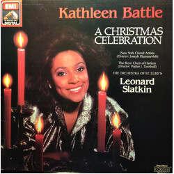 Kathleen Battle / New York Choral Artists / The Boys Choir Of Harlem / Orchestra Of St. Luke's / Leonard Slatkin A Christmas Celebration Vinyl LP USED