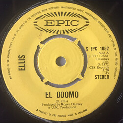 Ellis (6) El Doomo USED VINYL 7INCH SINGLE 45 RPM