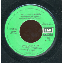 The J. Geils Band One Last Kiss USED VINYL 7INCH 45 RPM SINGLE
