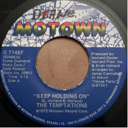 The Temptations Keep Holding On / What You Need Most (I Do Best Of All) USED VINYL 7INCH 45 RPM SINGLE
