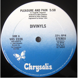 Divinyls Pleasure And Pain Vinyl 12" USED