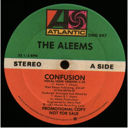 Aleem Confusion Vinyl 12" USED
