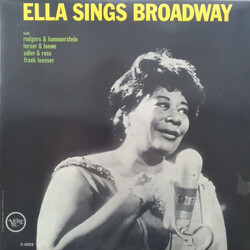 Ella Fitzgerald / Rodgers & Hammerstein / Lerner & Loewe / Richard Adler / Jerry Ross (2) / Frank Loesser Ella Sings Broadway Vinyl LP USED