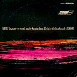 Béla Bartók / L'Orchestre De La Suisse Romande / Ernest Ansermet Dance Suite · Two Portraits Opus Five · Rumanian Dances Vinyl LP USED