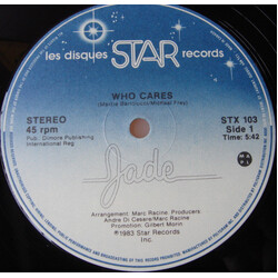 Jade (2) Who Cares USED VINYL 12INCH