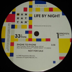 Life By Night Phone To Phone / Angel Vinyl 12" USED
