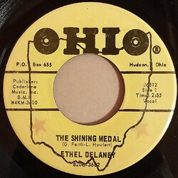 Ethel Delaney The Shining Medal USED VINYL 7INCH 45 RPM
