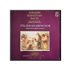 Johann Sebastian Bach / Tölzer Knabenchor / Gerhard Schmidt-Gaden Die 6 Motetten Complete Motets Vinyl LP USED