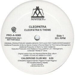 Cleopatra Cleopatra's Theme USED VINYL 12INCH PROMO