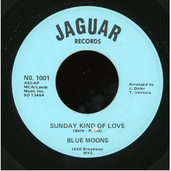 Blue Moons Sunday Kind Of Love Vinyl 7" USED