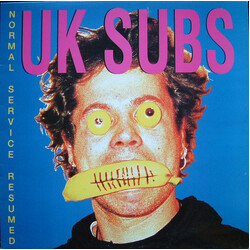 UK Subs Normal Service Resumed Vinyl LP USED
