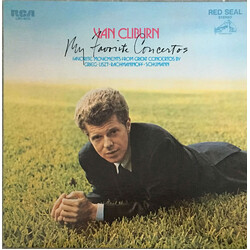 Van Cliburn My Favorite Concertos Vinyl LP USED