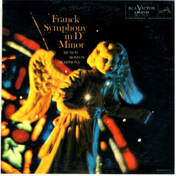 César Franck / Charles Munch / Boston Symphony Orchestra Symphony In D Minor Vinyl LP USED