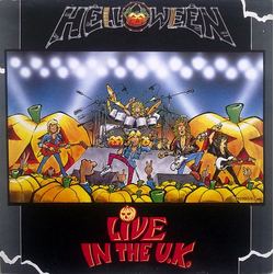 Helloween Live In The UK Vinyl LP USED