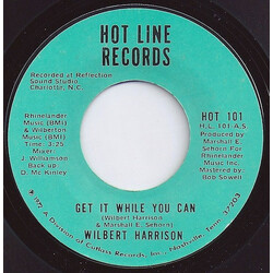 Wilbert Harrison Get It While You Can / Amen USED VINYL 7INCH 45 RPM SINGLE STYRENE