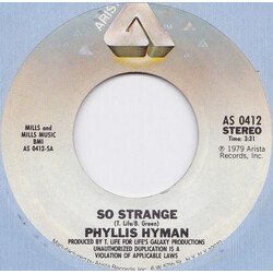 Phyllis Hyman So Strange USED VINYL 7INCH 45 RPM SINGLE
