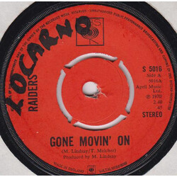 Raiders (2) Gone Movin' On / Interlude (To Be Forgotten) USED VINYL 7INCH 45 RPM