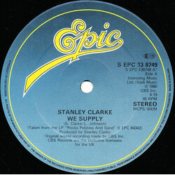 Stanley Clarke We Supply VINYL 12" USED