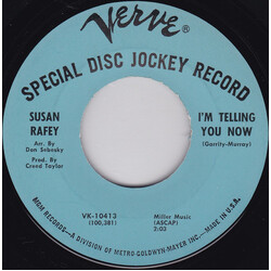 Susan Rafey I'm Telling You Now / You Made Me Love You USED VINYL 7INCH 45 RPM PROMO