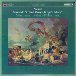 Wolfgang Amadeus Mozart / Wiener Philharmoniker / Karl Münchinger / Willi Boskovsky Serenade No. 7 In D Major, K.250 "Haffner" Vinyl LP USED