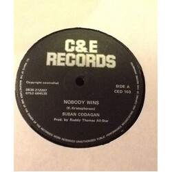 Susan Cadogan Nobody Wins USED VINYL 12INCH