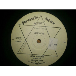 Dean Fraser / Fancy Black Girl Friend / Bummy Bummy Baby Vinyl 12" USED