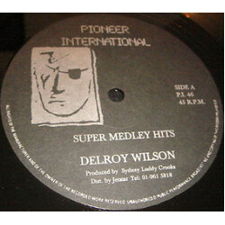 Delroy Wilson / Rude Boy (14) Super Medley Hits / Rude Boy Medley Vinyl 12" USED