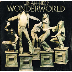 Uriah Heep Wonderworld Vinyl LP USED