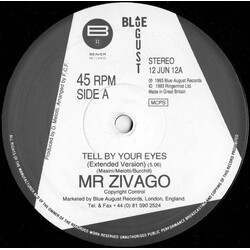 Mr. Zivago Tell By Your Eyes USED VINYL 12INCH 45 RPM STEREO