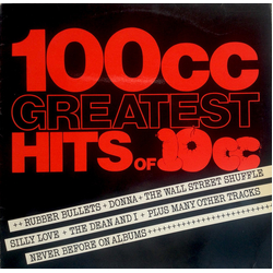 10cc 100cc  Greatest Hits Of 10cc Vinyl LP USED