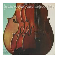 Dmitri Shostakovich / Taneyev Quartet String Quartets 14, 15 Vinyl LP USED