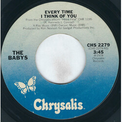 The Babys Every Time I Think Of You / Please Don't Leave Me Here USED VINYL 7INCH 45 RPM SINGLE STYRENE