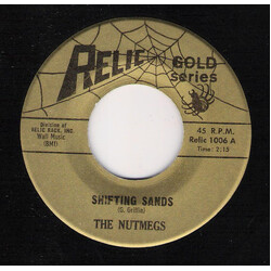 The Nutmegs Shifting Sands / Out Of My Heart USED VINYL 7INCH 45 RPM REISSUE