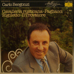 Carlo Bergonzi Cavalleria Rusticana • Pagliacci • Rigoletto • Il Trovatore Vinyl LP USED