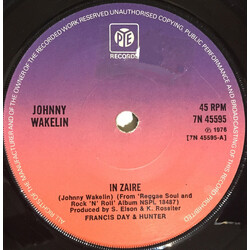 Johnny Wakelin In Zaire USED VINYL 7INCH 45 RPM SINGLE