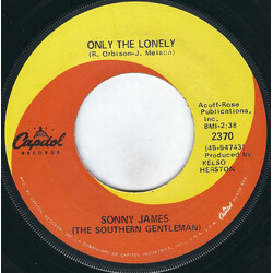 Sonny James Only The Lonely / The Journey Vinyl 7" USED