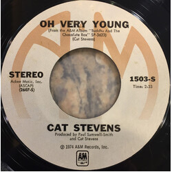 Cat Stevens Oh Very Young USED VINYL 7INCH 45 RPM SINGLE STYRENE STEREO
