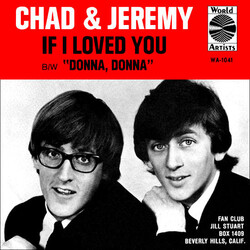 Chad & Jeremy If I Loved You USED VINYL 7INCH 45 RPM SINGLE