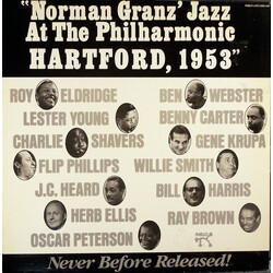 Various Norman Granz' Jazz At The Philharmonic Hartford, 1953 Vinyl LP USED