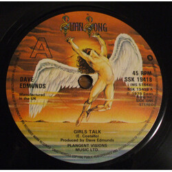 Dave Edmunds Girls Talk USED VINYL 7INCH 45 RPM SINGLE STEREO
