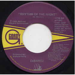 DeBarge Rhythm Of The Night Vinyl 7" USED