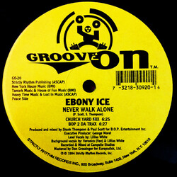 Ebony Ice Never Walk Alone USED VINYL 12INCH 33 S RPM