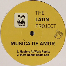 The Latin Project Musica De Amor USED VINYL 12INCH 33 S RPM